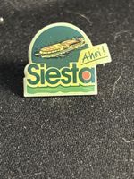 Retro Pin Schiff, "Siesta", "Ahoi!"