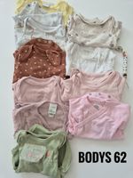 Baby Bodys Set  10stk Grösse 62 gebraucht