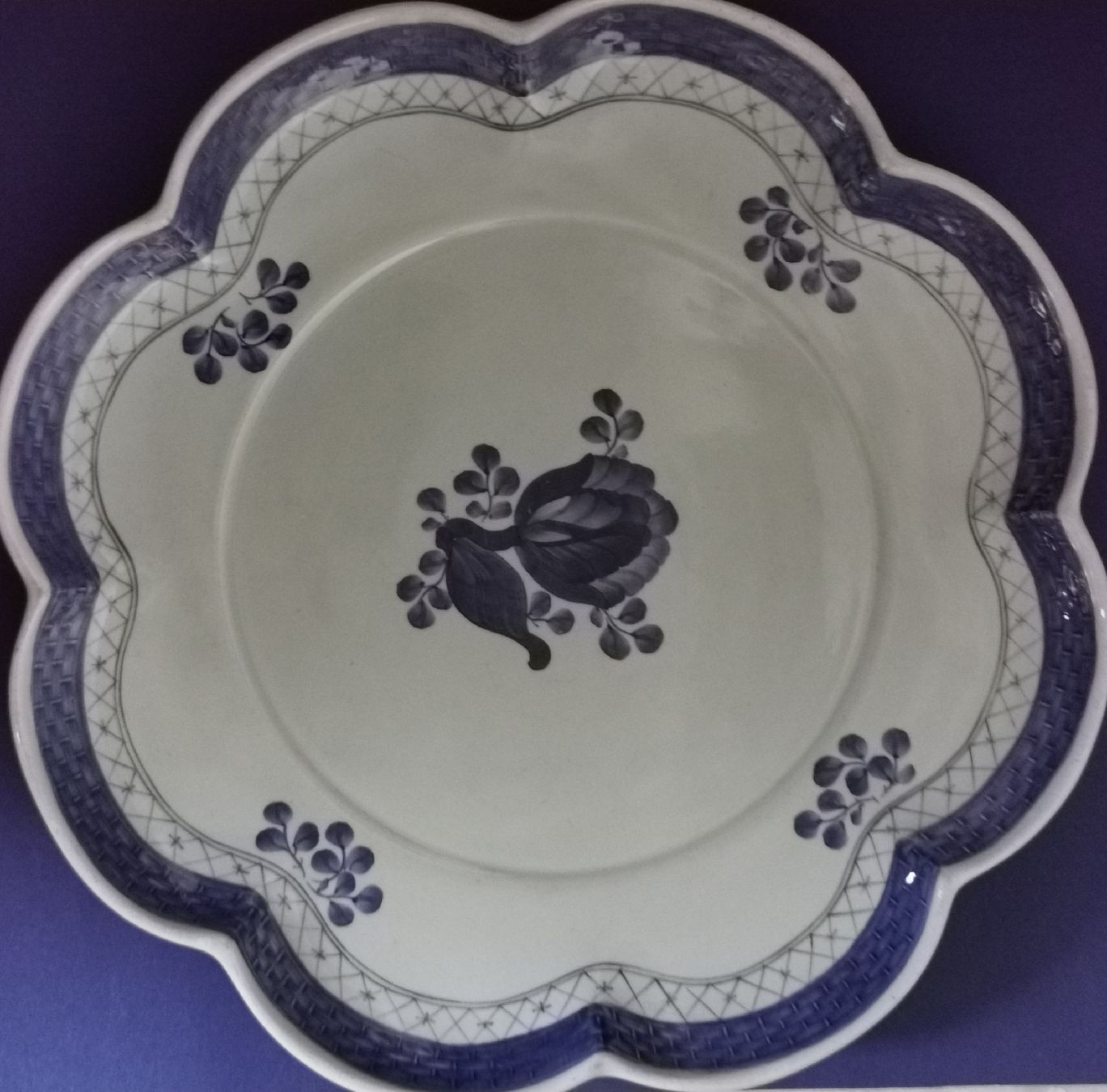 Royal Copenhagen Teller: Fayence Keramik Teller Royal Copenhagen Tranquebar 993 – Neu (gemäss Beschreibung) aus Bülach von wynja 5