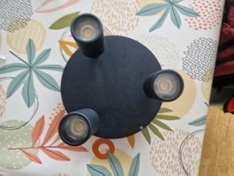 Plafonnier Design Minimaliste – 3 Spots LED Orientables