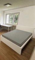 Bettgestell weiss inkl. Lattenrost + Matratze