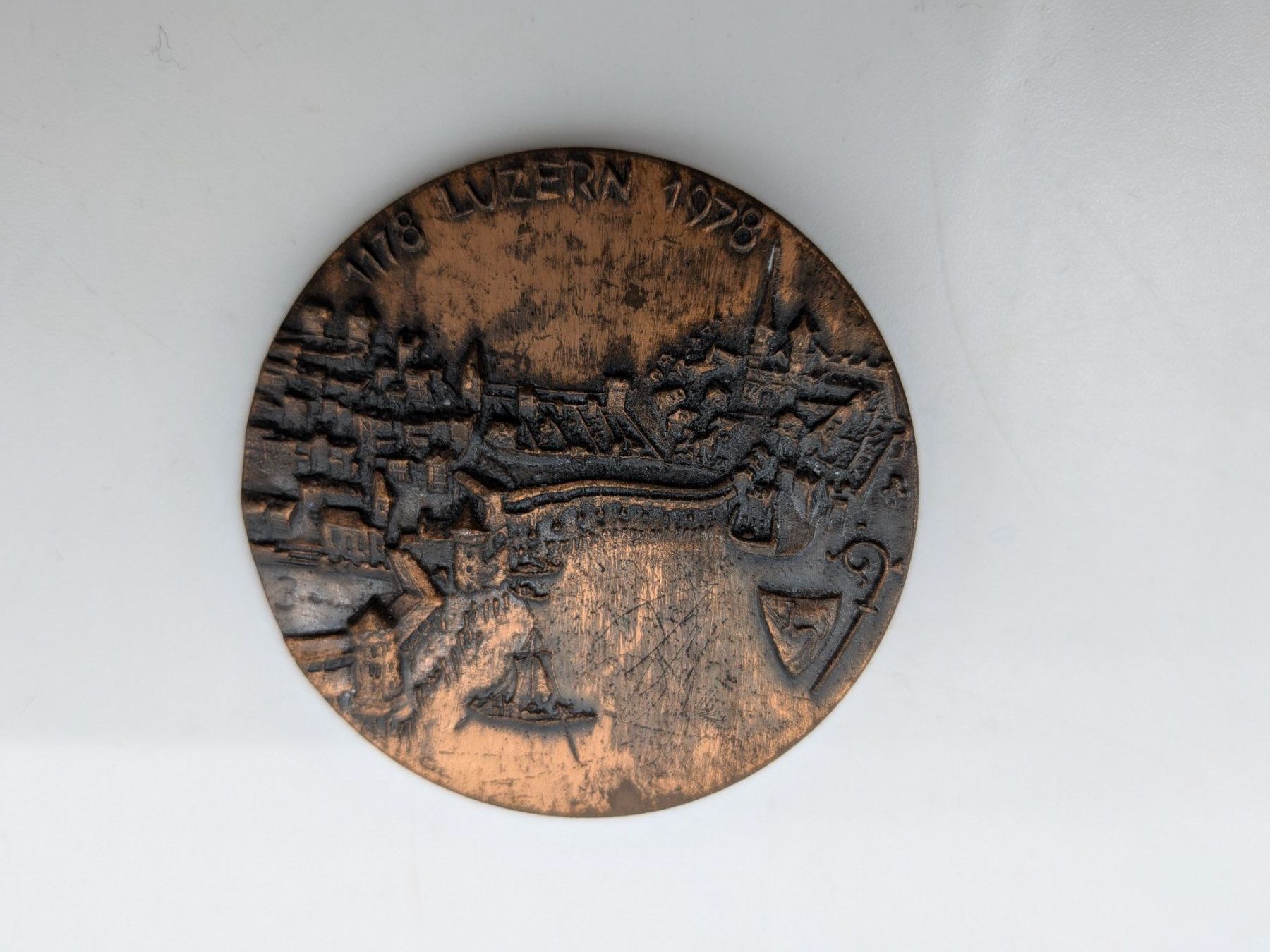 Medaglie: Rolf Brem Medaille oder Brosche – Usato da Emmen venduto da magelan