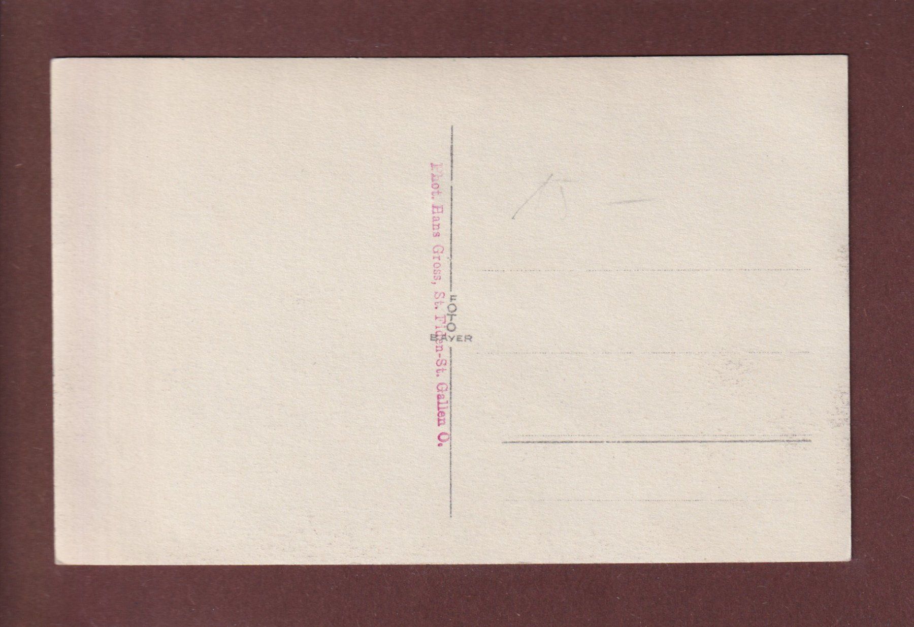 Cartoline postali: ST. GALLEN - Säntiskette – Usato da Pully venduto da nicecards 1