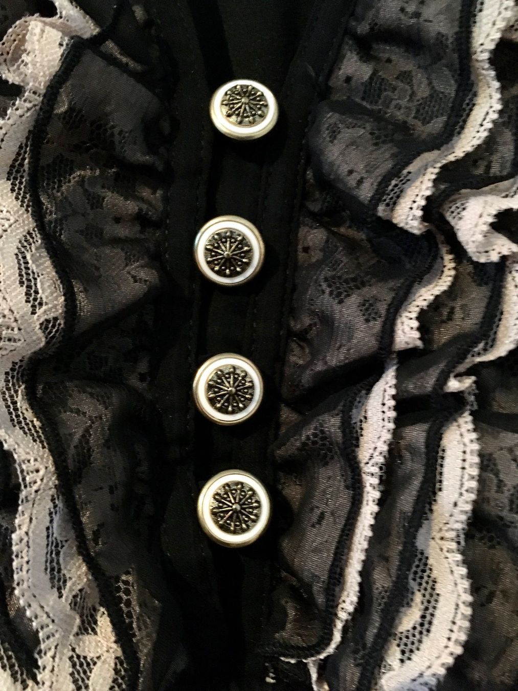H&M Camicette: Bluse Gr. 42 - 44 schwarz mit Rüschen!!! – Usato da Bellinzona venduto da ModaLugano 4