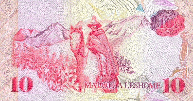 Banknoten: Lesotho 10 Maloti 1990 P-11a UNC – Neu (gemäss Beschreibung) aus Schliern b. Köniz von pizzitaxi 1