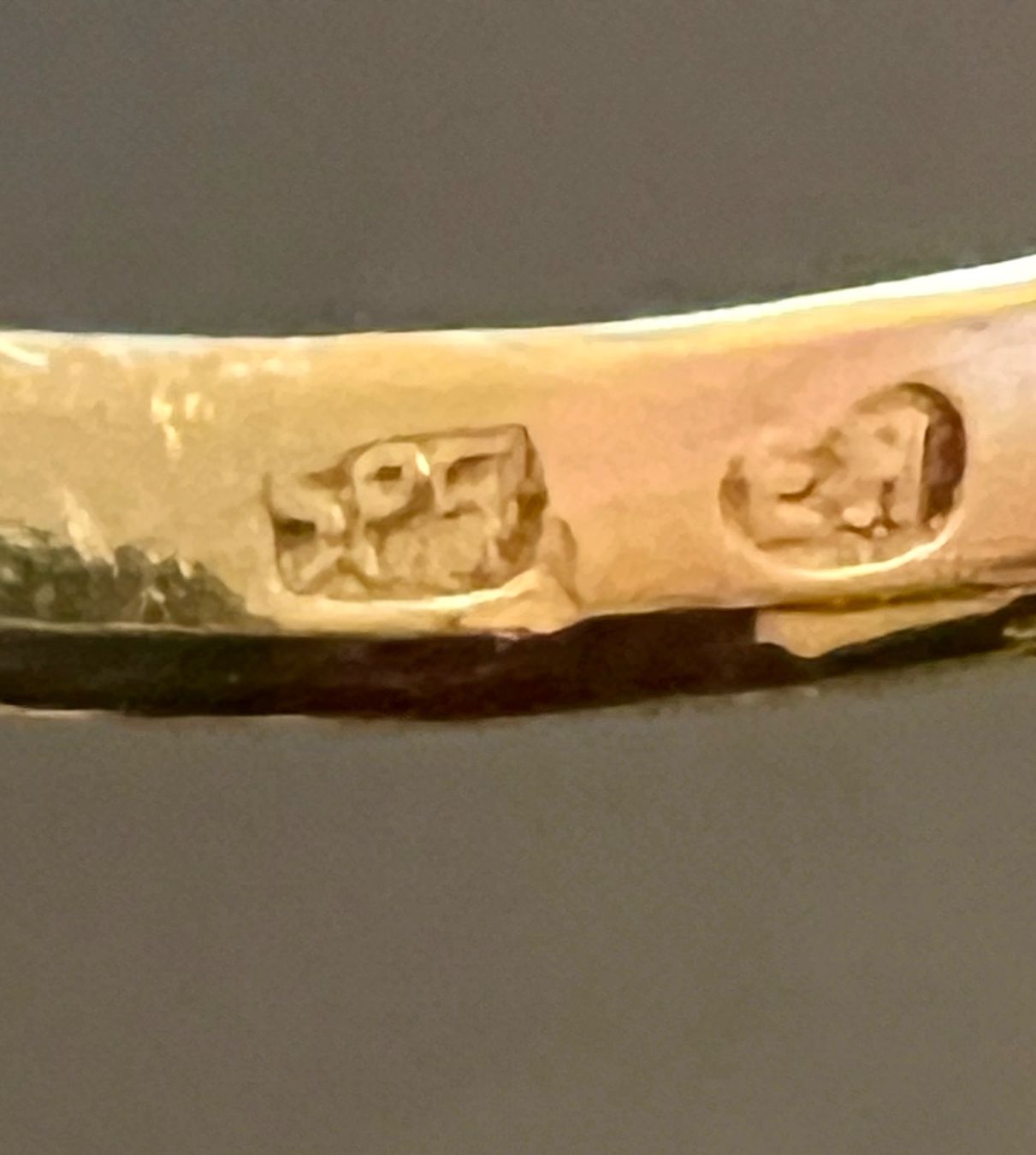 Anelli: Gold-Ring 14K mit Perle – Usato da Chur venduto da Penting1935 8