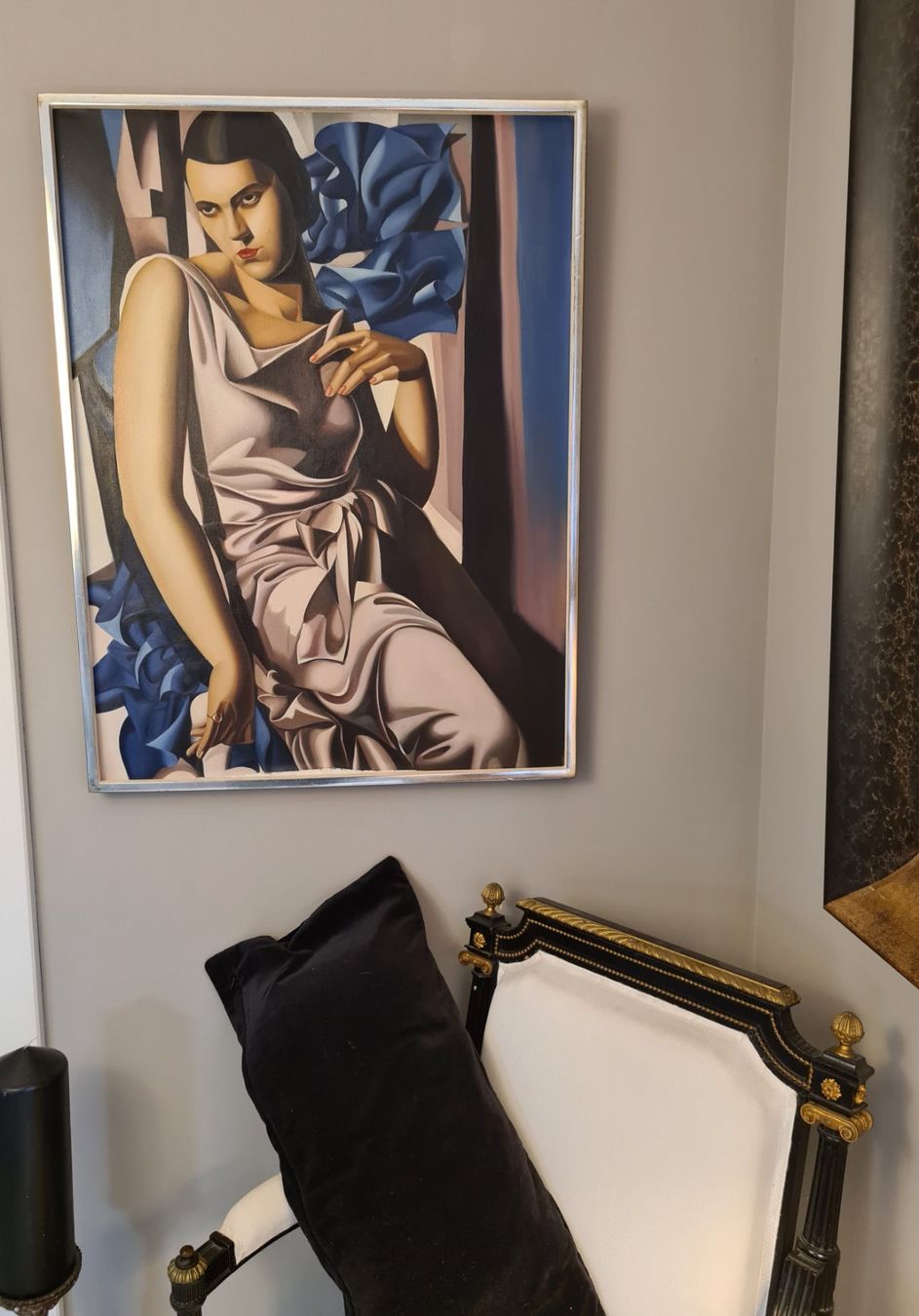 Gemälde: Art Deco Gemälde n. Tamara Lempicka – Gebraucht aus Rotkreuz von Dobermann5