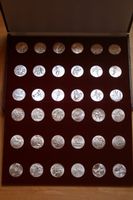Silber-Medaillen-Set zu 700 Jahre / 700 Gr. 0.999 Silber