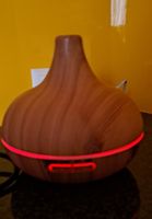 Aroma Diffuser Holzoptik mit LED Beleuchtung 