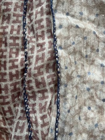 Hémisphère cashmere scarf