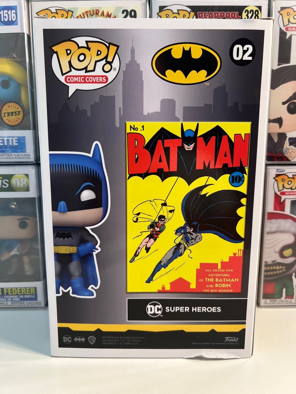 Statuette: Funko POP! Comic Covers Batman – Nuovo e nell'imballaggio originale da Le Mouret venduto da perfectbijou 2