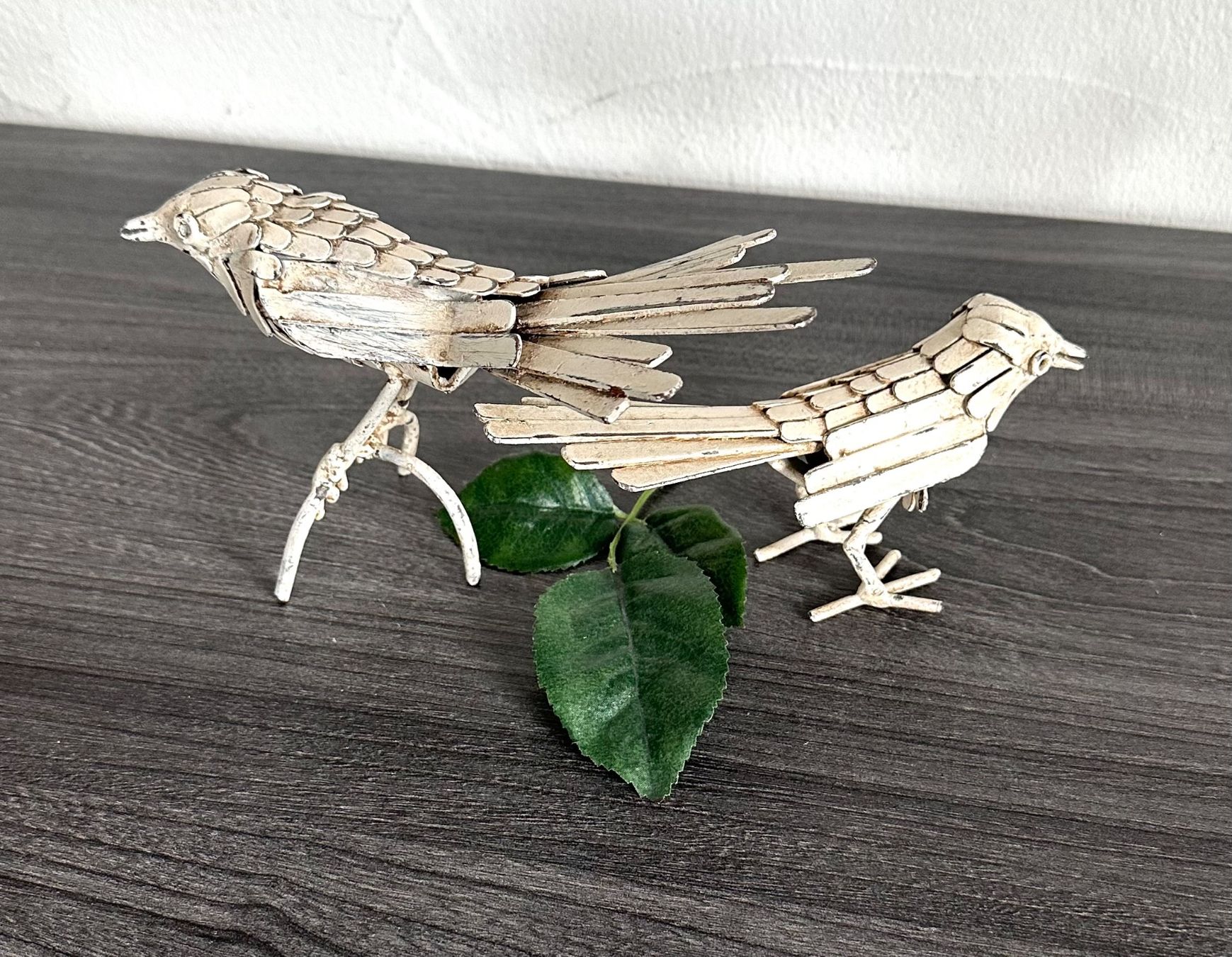 Tutte le decorazioni: 2 Vögel Metall vintage Shabby Chic – Usato da Zürich venduto da brazerola 5