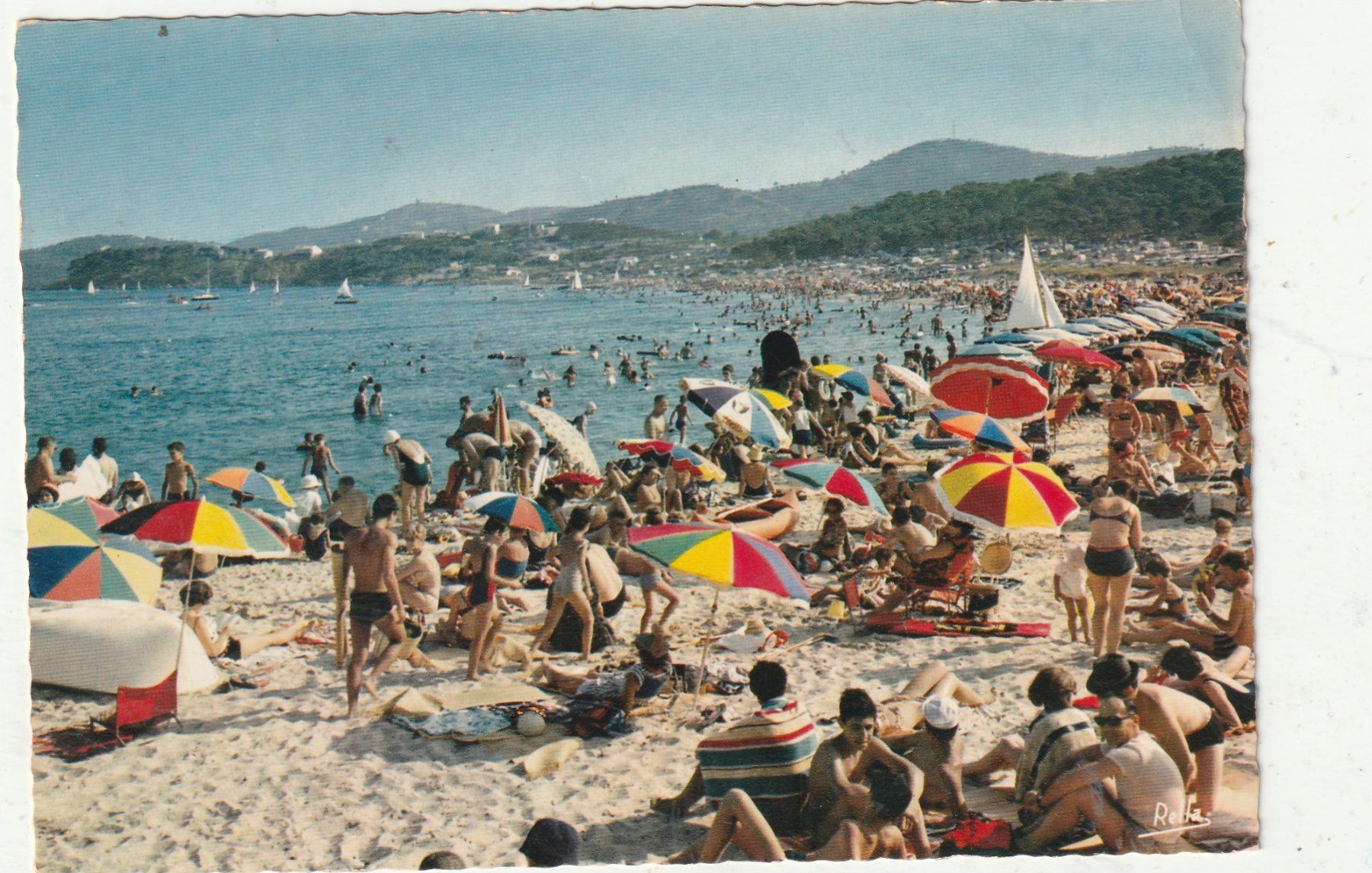 Cartoline postali: Strand Cote de Maures – Usato da Lumbrein venduto da made02