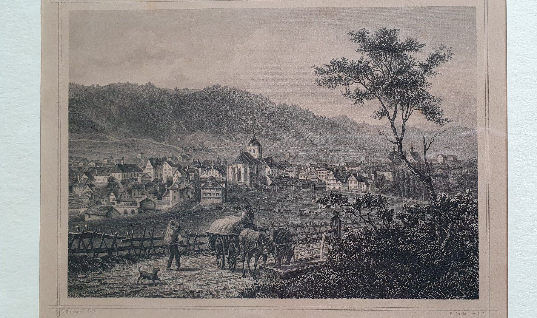 Incisioni: Bild - Stich von Appenzell – Usato da Kreuzlingen venduto da Rschweiz1 3