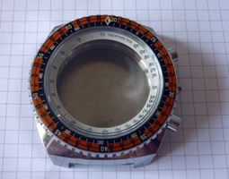Vintage FALCON Chronographen-Gehäuse NOS - Valjoux Cal. 7734