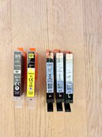 Lot cartouches d'encre noir + couleur, neuves pour Canon