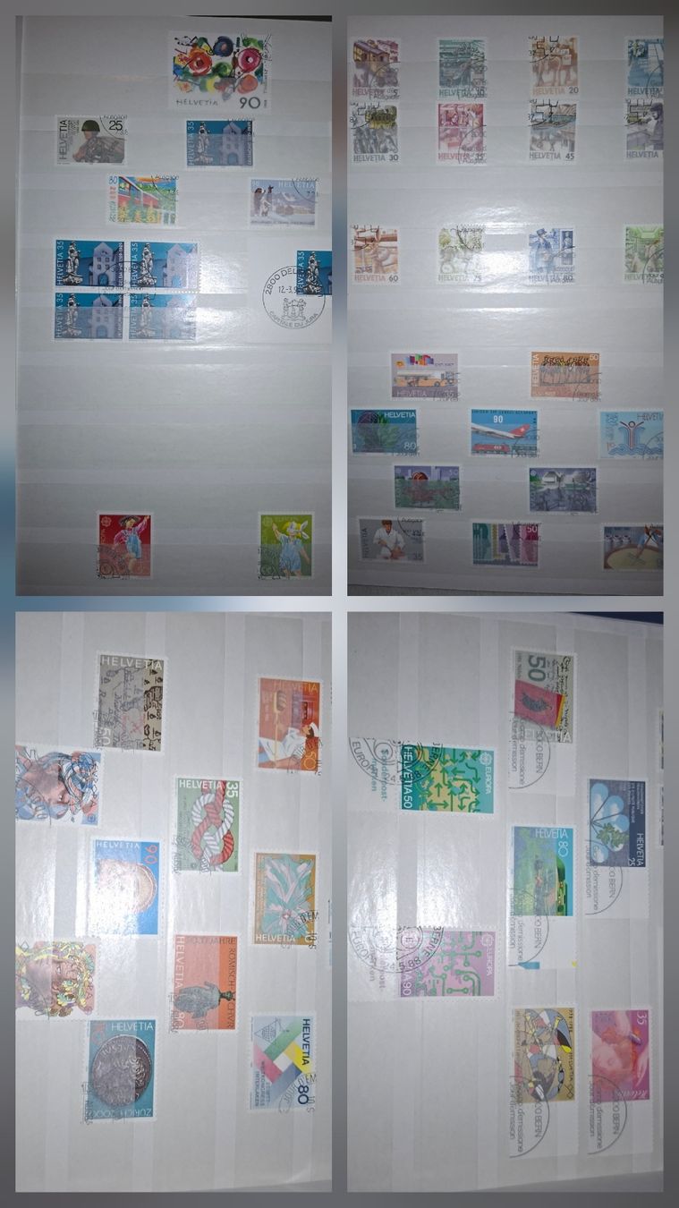 Alle Briefmarken: Diverse Werbemarken mit ET Ausgabe  – Gebraucht aus Balgach von SIMEON27 1