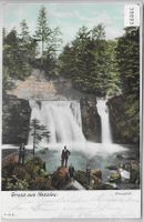 Gruss aus Nesslau (Ober-Toggenburg) Giessenfall - animee