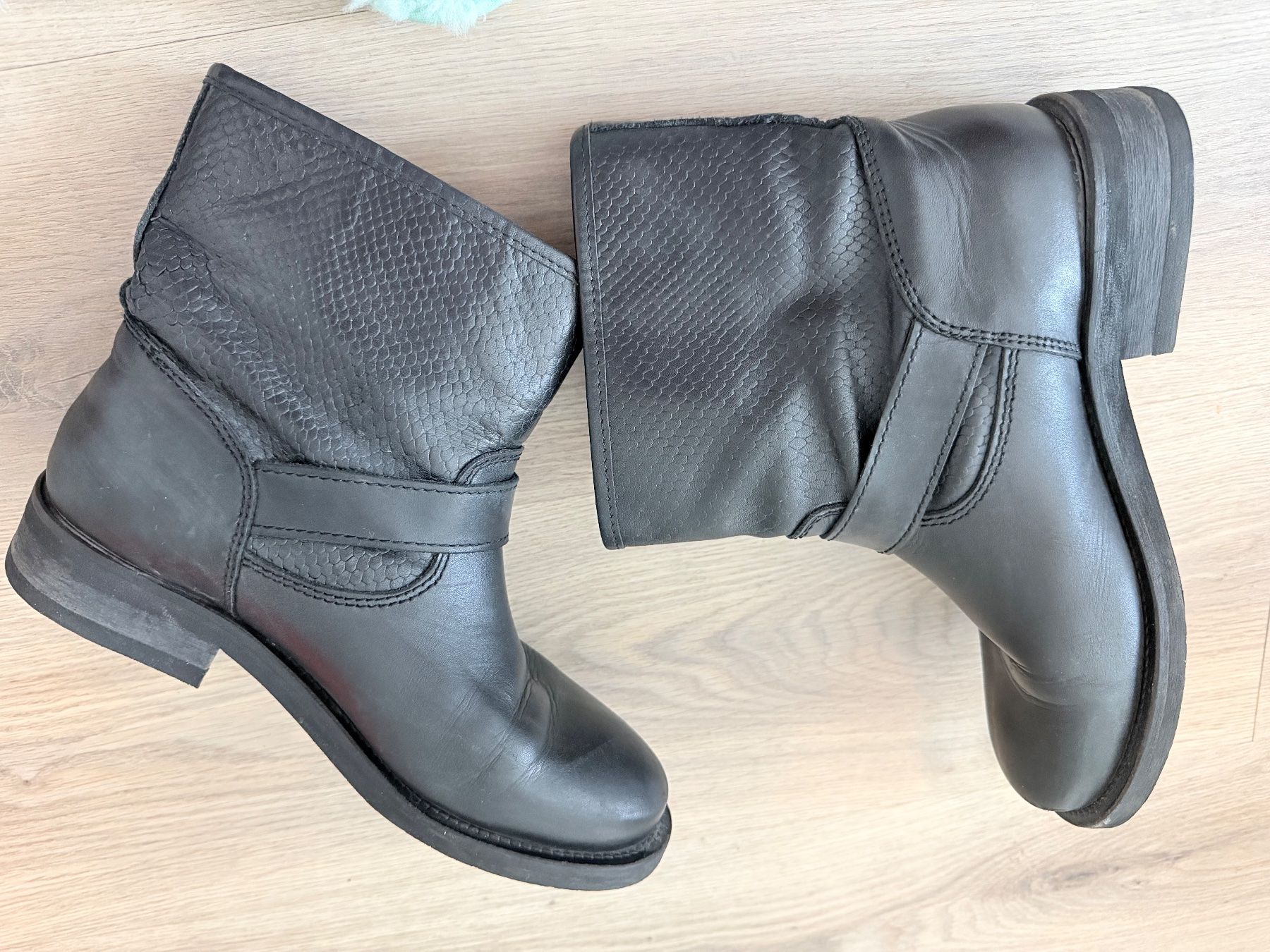 Navyboot Damenschuhe: Navyboot Lederstiefel – Gebraucht aus Winterthur von mje_t9cr 3
