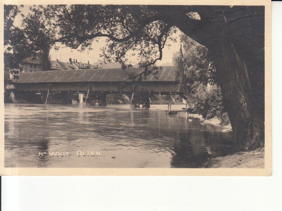 Cartoline postali: Olten ca. 1925 – Usato da Bürglen TG venduto da StampGraf