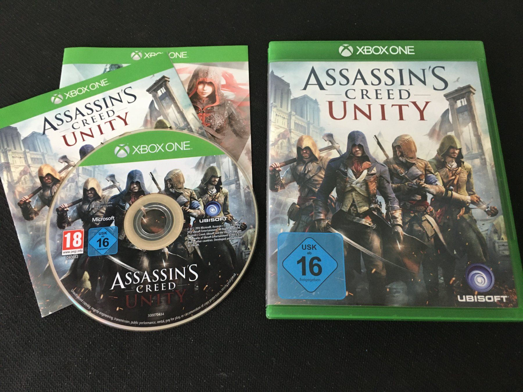 Microsoft Spiele: Assassin's Creed - Unity für Xbox One – Gebraucht aus St.Gallen von Punktchen01