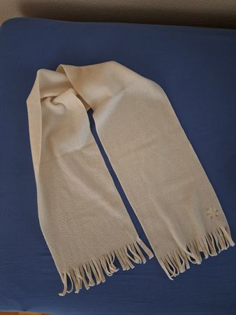 Warmer, kuscheliger Winter Schal, weiss, neuwertig!