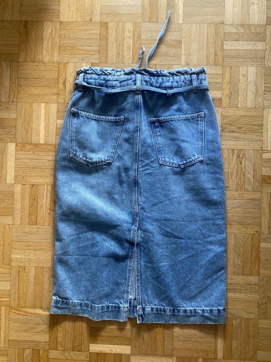 Esprit Röcke: ESPRIT MIDI JEANS ROCK – Neu (gemäss Beschreibung) aus Schlieren von notkrys 4