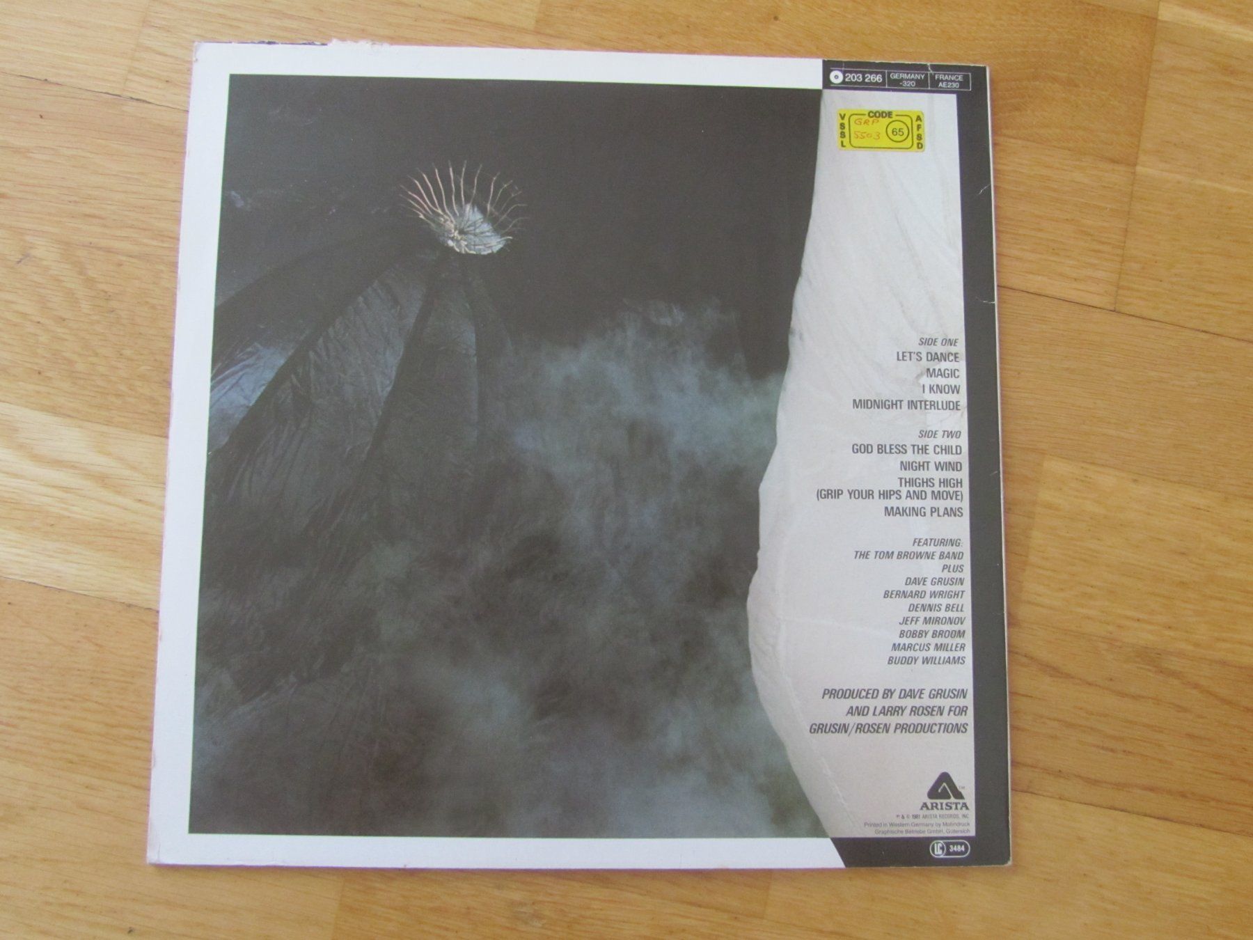 Dischi in vinile: Tom Browne Magic LP    - Jazz-Funk-Soul – Usato da Seengen venduto da mikelele 5