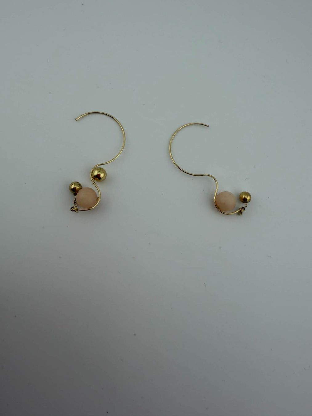 Ohrringe & -stecker: Elegante Ohrringe mit Pfirsichperle🌸 – Gebraucht aus Riehen von edu_92w7 4