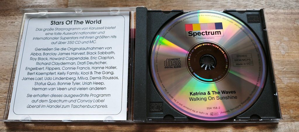 CDs: Katrina & The Waves - Walking On Sunshine CD – Gebraucht aus Aesch (Neftenbach) von Bug_online 1
