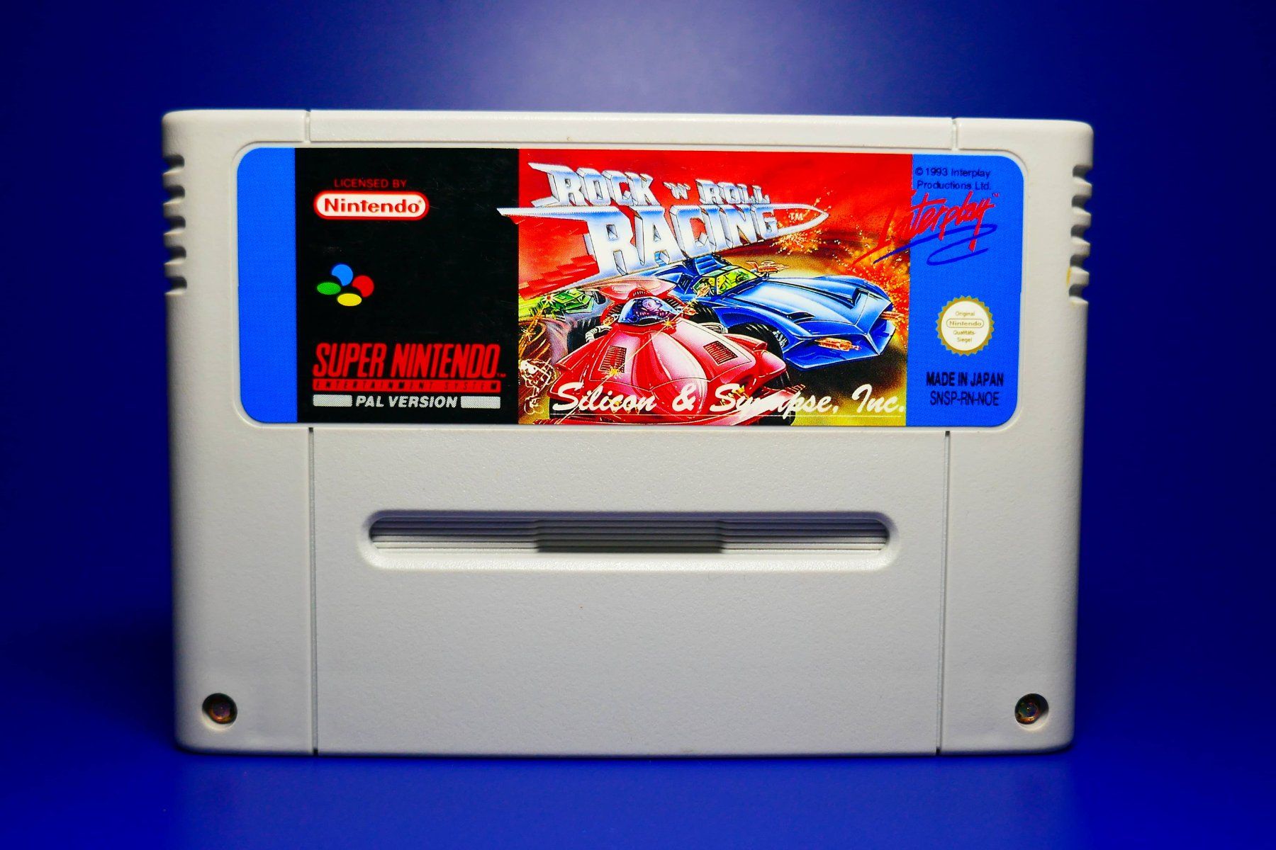 Nintendo Giochi: Rock 'N Roll Racing - Super Nintendo – Usato da Vuarrens venduto da Espace-Retro