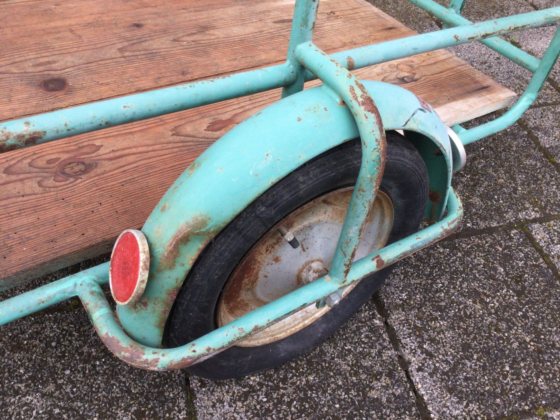Ciclomotori: Zum Restaurieren gebrauchter Velo oder Töffli Anhänger – Difettoso da Wangen SZ venduto da kuriosum12 4