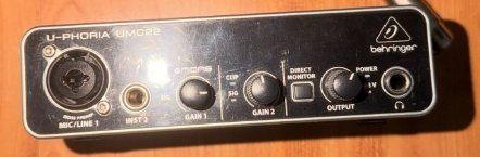 Behringer Attrezzatura per studi di registrazione: Behringer U-Phoria UMC22 Audio Interface – Usato da Geneve venduto da T36 1