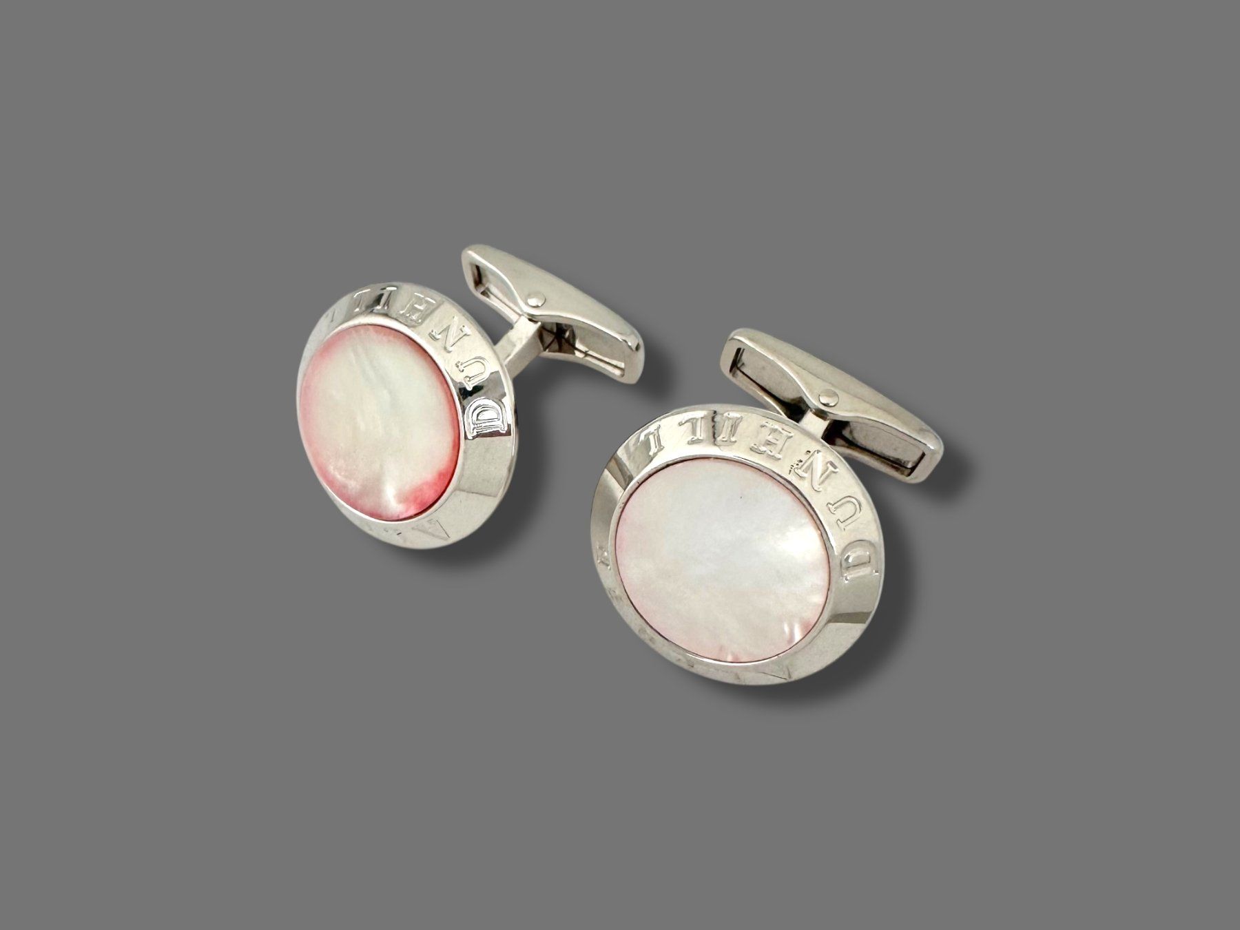 Dunhill Gemelli: Dunhill Sterling Silber - Vintage Cufflinks – Usato da Zuzwil SG venduto da artimmo 2