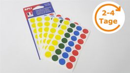Markierungspunkte, bunt, 15mm, 140 Stück