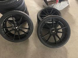 Felgensatz Japan Racing JR21 8x18" inkl. neue Reifen
