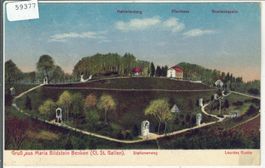 Gruss aus maria Bildstein - Benken - Litho