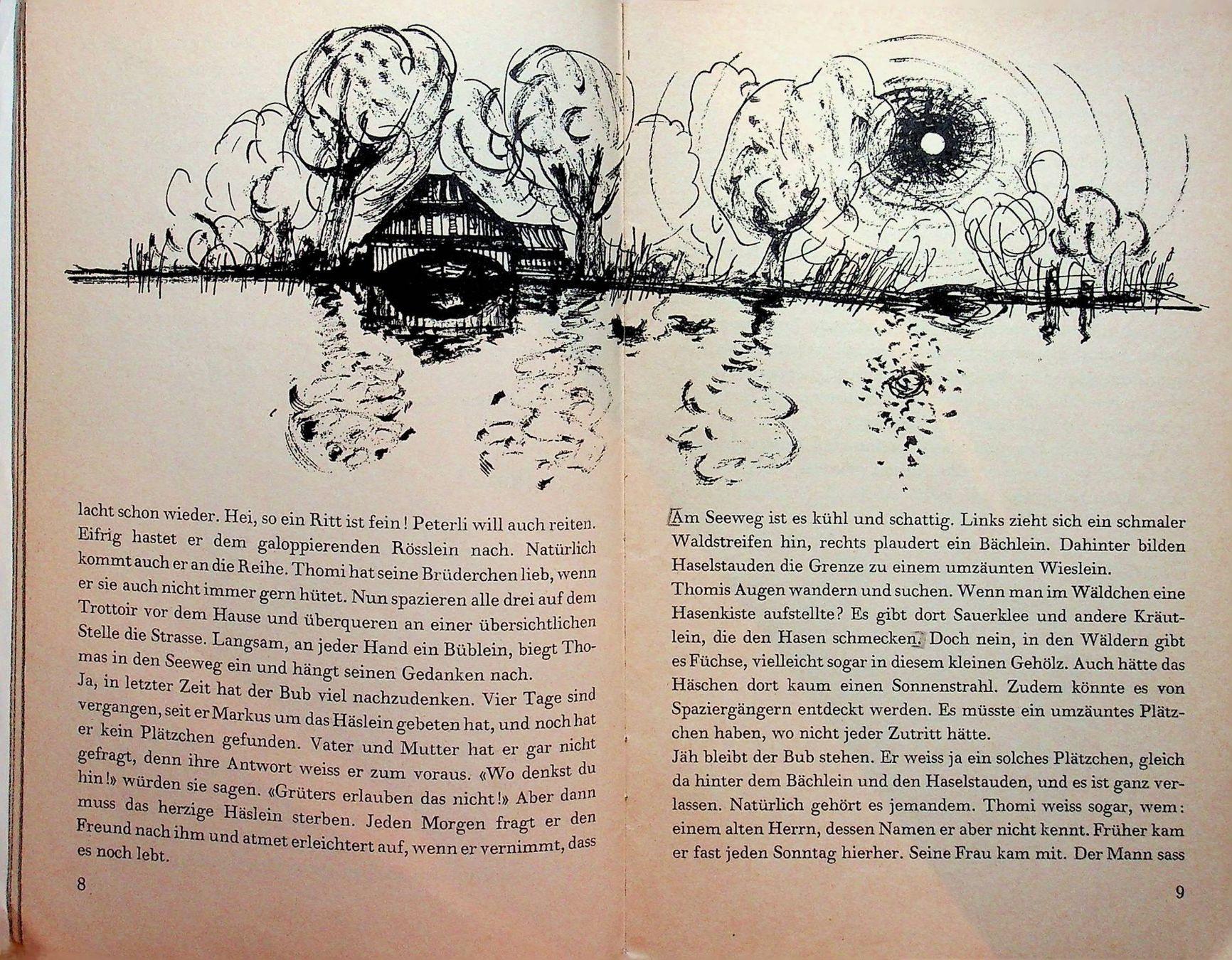Libri: SJW 1206 Hedwig Bolliger Ein Plätzchen am See EA 1972 – Usato da Reitnau venduto da Zaomir 4