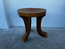 Mid-Century Oromo Hocker aus handgeschnitztem Holz Äthiopien