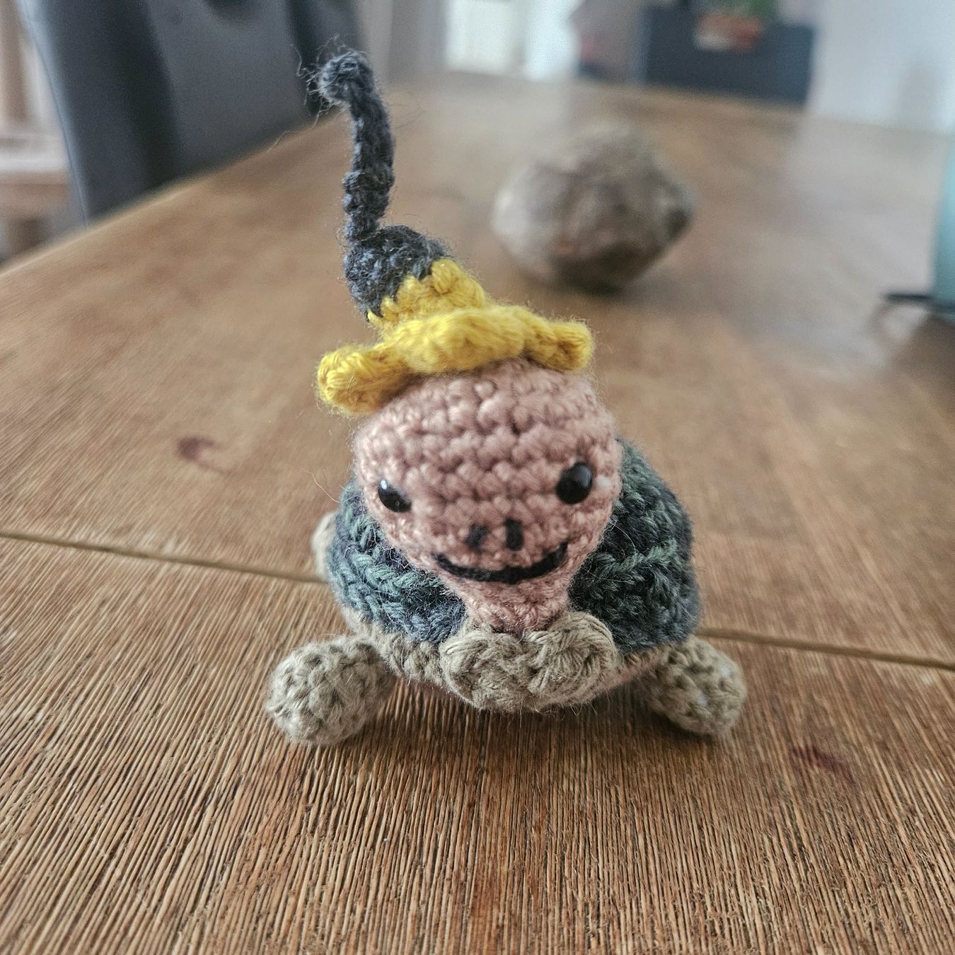 Statuette: Schildkröte Amigurumi gehäkelt – Nuovo (secondo la descrizione) da Biel/Bienne venduto da Aura1 1