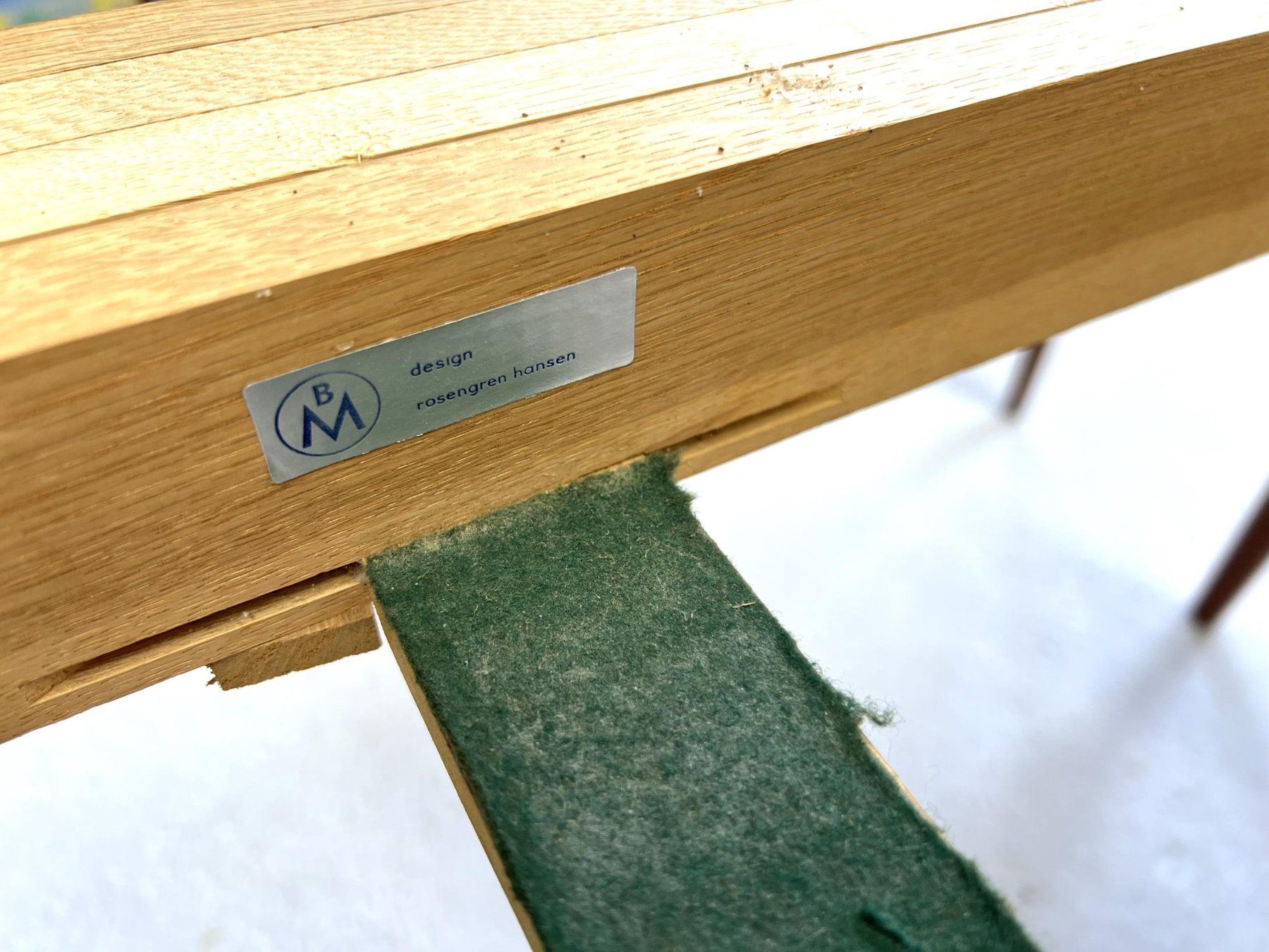 Tavoli: Vintage Teak-Esstisch - Rosengren Hansen – Usato da Walzenhausen venduto da stilvollwohnen 5