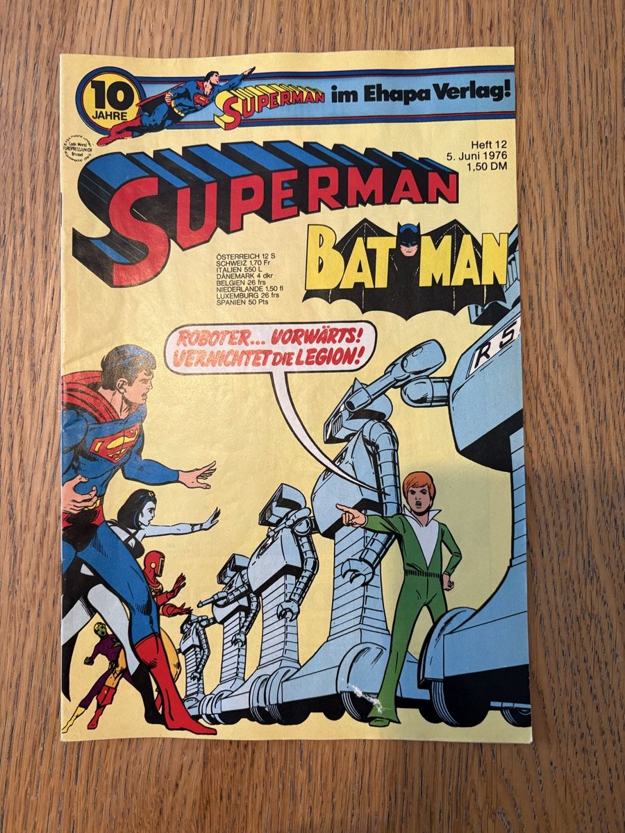 Fumetti: Superman 1976 / 14 Comics von 26 – Usato da Wangen b. Dübendorf venduto da Antiz1210 5