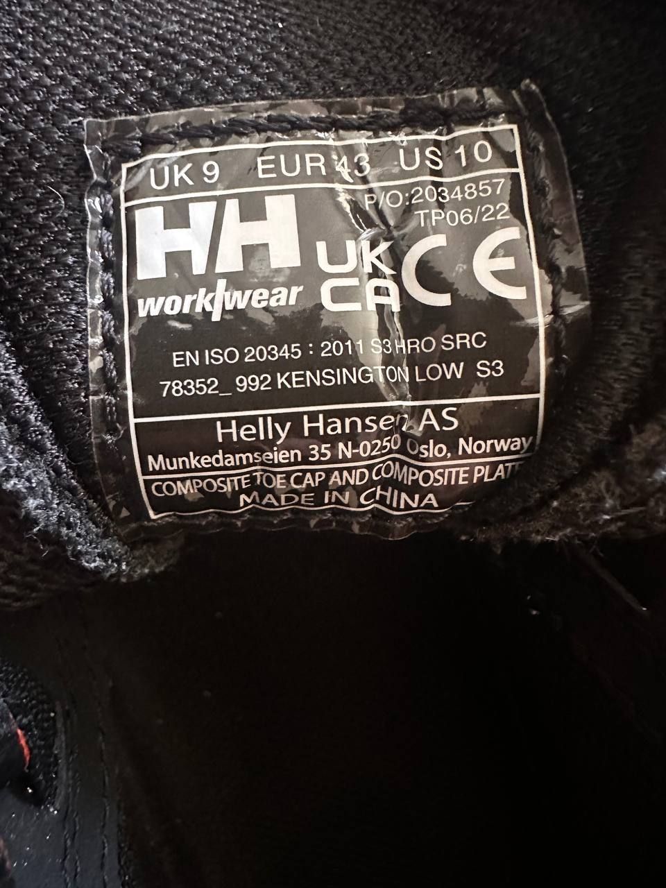 Helly Hansen Scarpe da uomo: Helly Hansen Arbeitsschuhe, Gr. 43 – Usato da Bern venduto da ed_z717 4