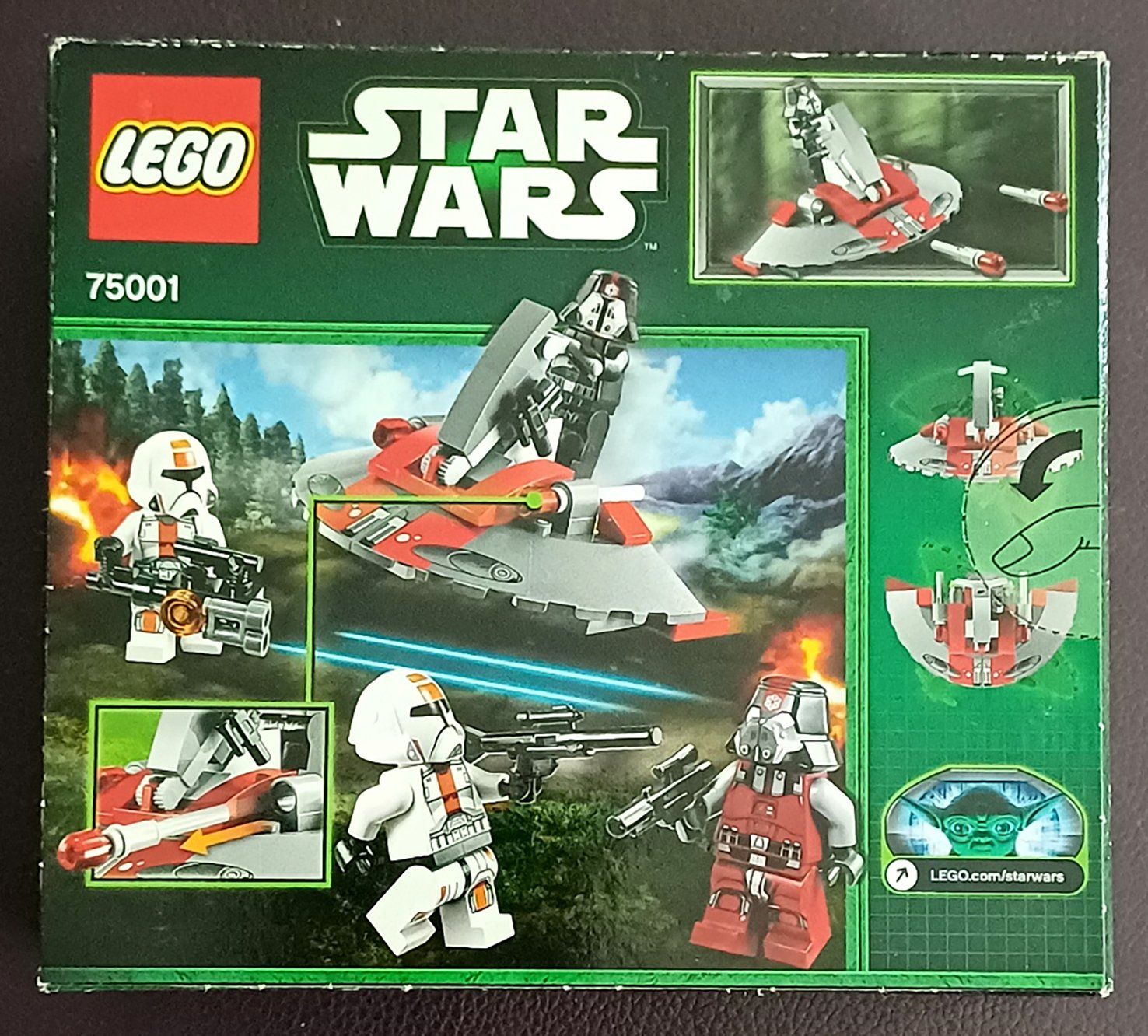 LEGO Star Wars 75001 Republic Troopers vs. Sith Troopers (Neu und ...