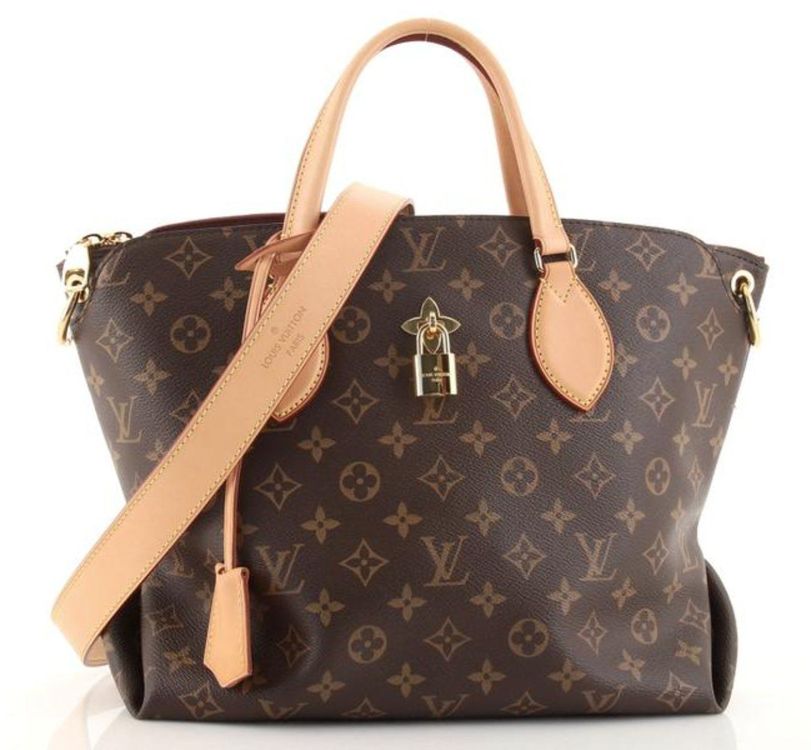 Louis Vuitton, Tote Flower Monogram, Damen Tasche,Neuwertig