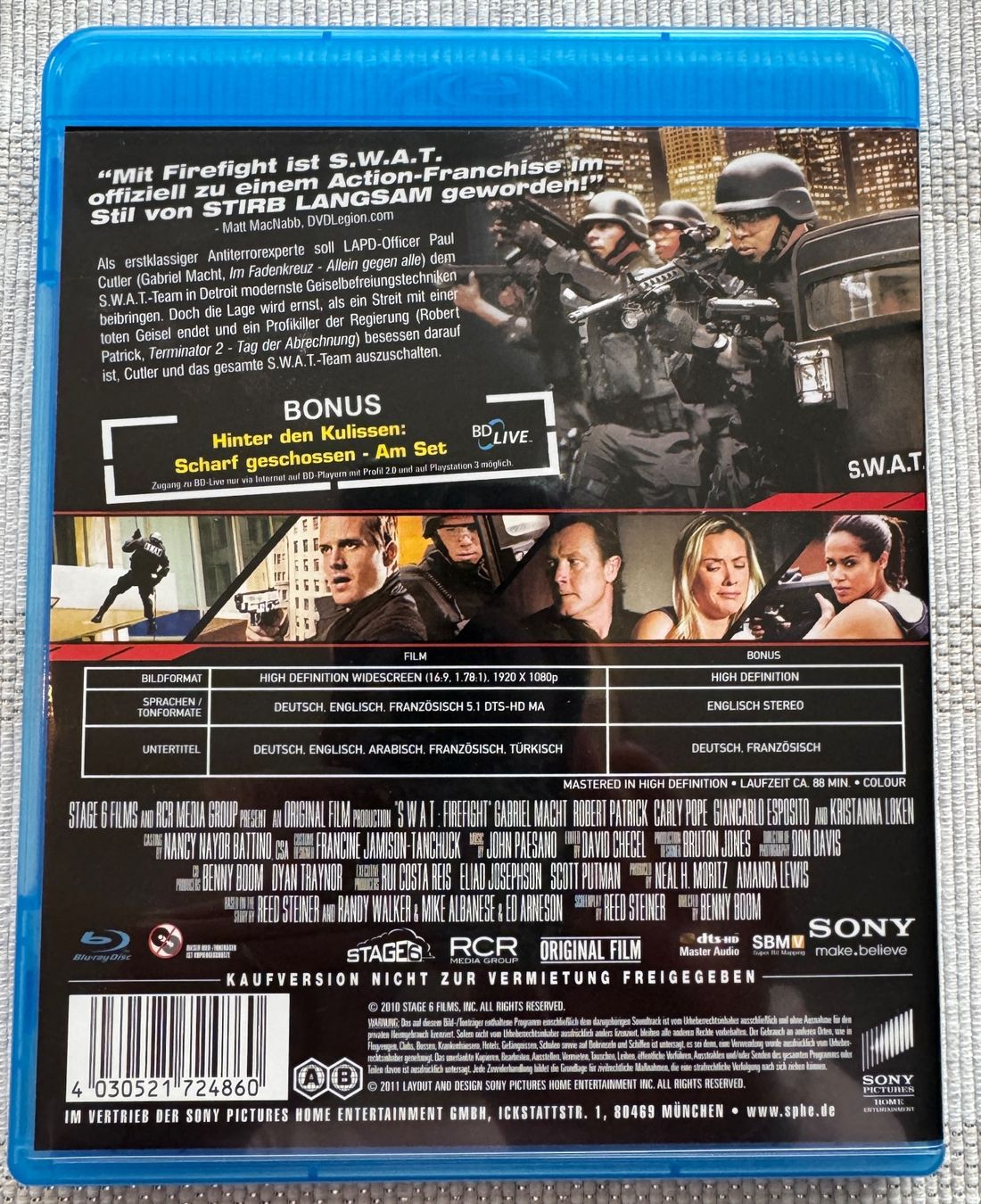 Tutti i DVDs: S.W.A.T. - Firefight [Blu-ray] – Usato da Arbon venduto da drs64 1