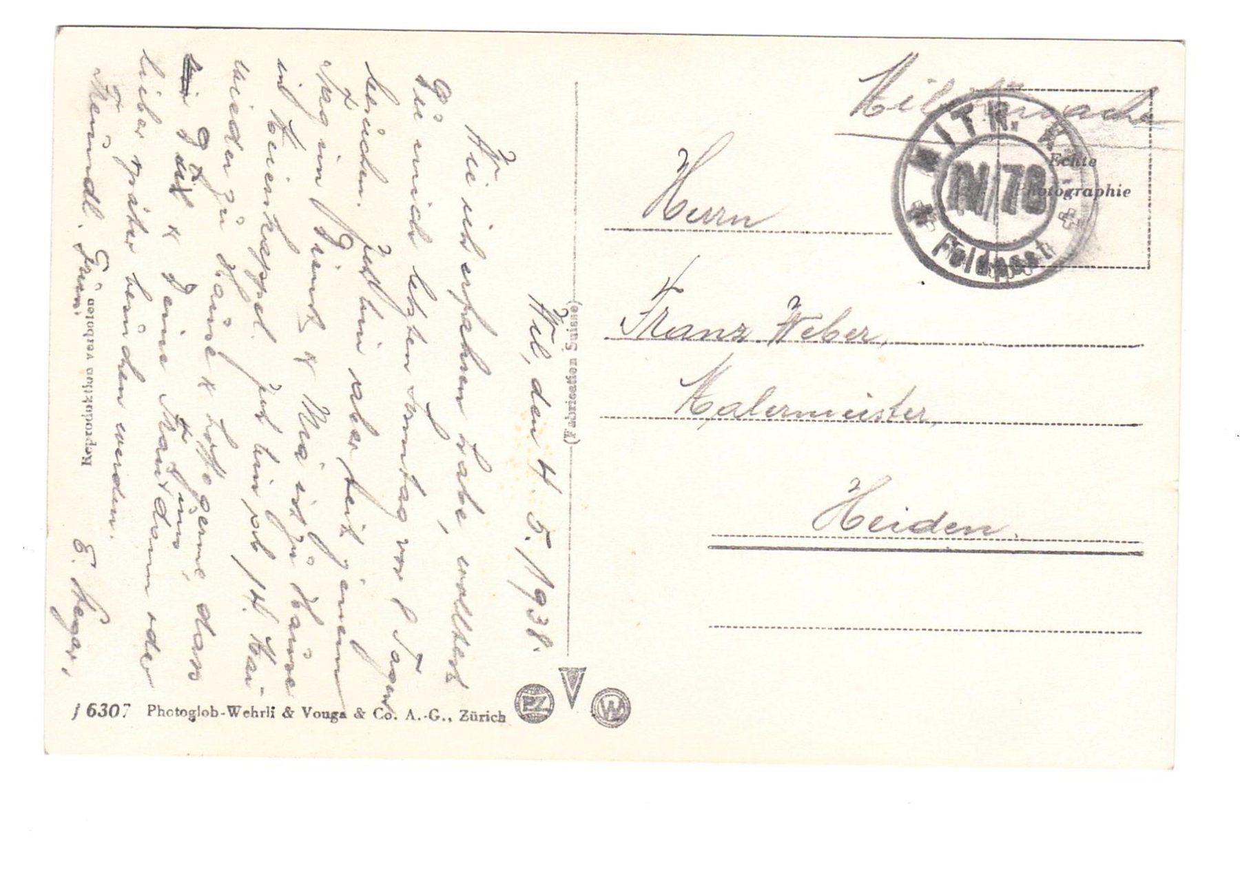 Cartoline postali: Alte Ansichtskarte Wil SG Schwanenteich – Usato da Büetigen venduto da philat 1