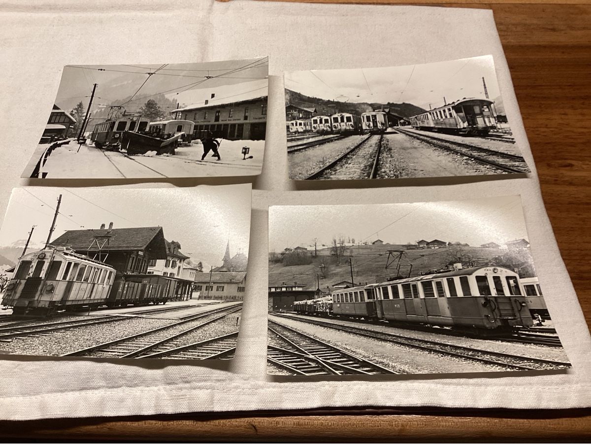 Cartes postales: Train MOB 12 cartes différentes en lot – D'occasion à Luc (Ayent) par Rebouille 1