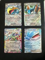 Pokemon 4x EX Karten Englisch NM