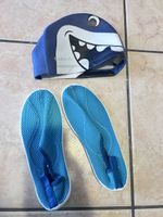 Cuffia e scarpe per nuoto  bambino